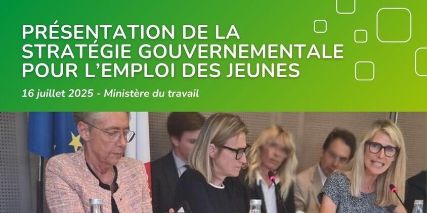 Photo de Mesdames Élisabeth Borne, Astrid Panosyan-Bouvet, et Marie Barsacq, au Ministère du Travail lors de la réunion du 16 juillet 2025