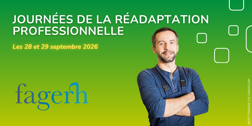 Logo Fagerh et homme souriant bras croisés