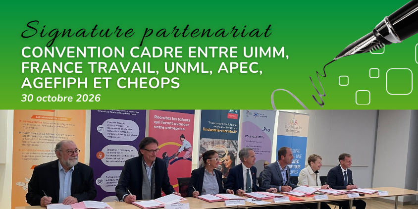 Les signataires de la convention le 30 septembre 2026